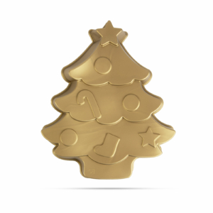 28*25 cm fenyőfa alakú karácsonyi szilikon sütőforma