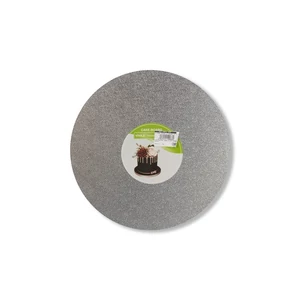 30 cm-es ezüst vékony tortadob