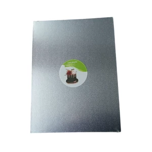 30*40 cm-es ezüst vékony tortadob