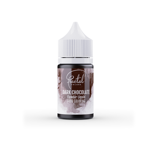 30 ml Fractal étcsokoládé barna airbrush folyékony ételfesték