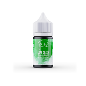 30 ml Fractal levélzöld airbrush folyékony ételfesték