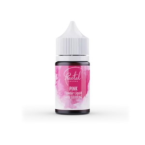 30 ml Fractal pink airbrush folyékony ételfesték