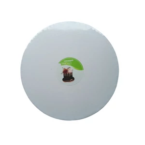 35 cm-es kerek fehér tortadob 6 mm vastag