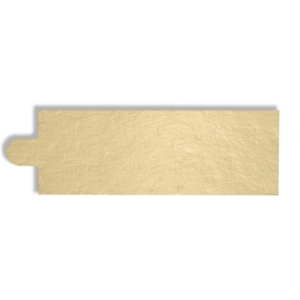 4,5*12,5 cm-es arany színű desszertalátét karton 200 db