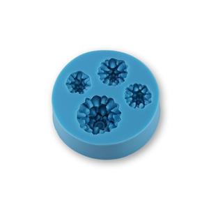 4 adagos krizantém szilikon fondant formázó
