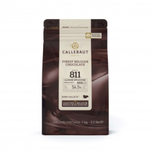 54,5% -os étcsokoládé pasztilla (korong) 1 kg Callebaut 811