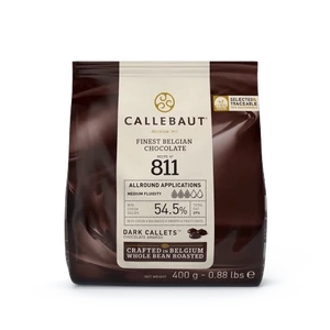 Callebaut étcsokoládé pasztilla 54,5% (811) – Prémium sütéshez 400g