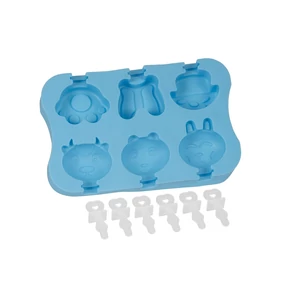 6 adagos szilikon jégkrém készítő forma gyerekeknek