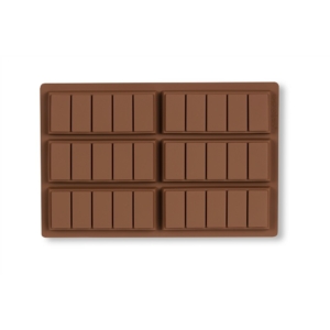 6 adagos téglalap alakú szilikon csokoládé forma