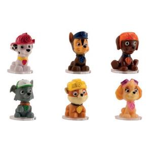 6 részes mini Mancs Őrjárat tortadíszítő figura készlet