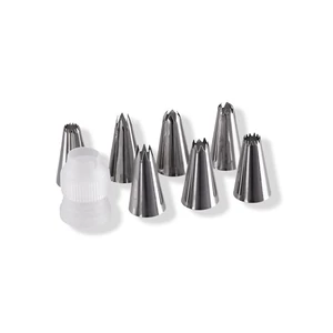 Cukrász Díszítőcső Szett – 8 Részes TortaDekor Készlet