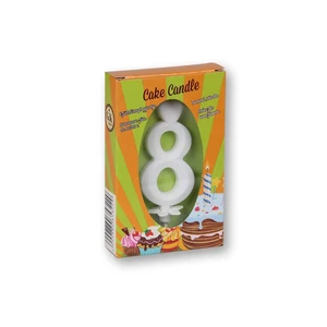 8 szülinapi számos gyertya