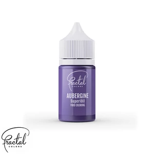 Aubergine Fractal SuperiOil olajbázisú ételfesték 30 g