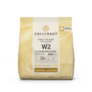 Fehércsokoládé pasztilla (korong) 400 g Callebaut W2