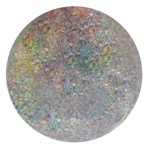 30 cm-es ezüst-holografikus tortadob