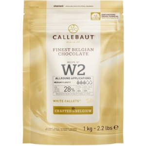 Fehércsokoládé pasztilla (korong) 1 kg Callebaut W2
