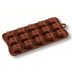 Fonott mintás bonbon forma szilikon 