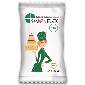 1 kg fűzöld Smartflex tortaburkoló massza