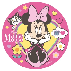 Minnie Mouse tortaostya – Gondolkodó figura