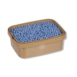 Gyöngyház kék cukorgyöngy roppanós 20 dkg 4 mm