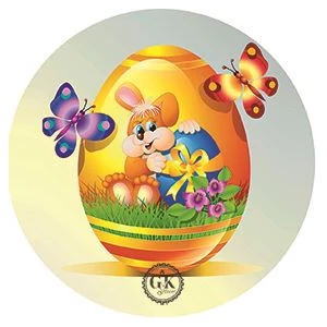 Hímes tojás húsvéti tortaostya