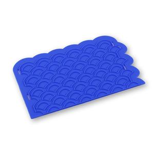 Hullám mintás szilikon fondant formázó lap