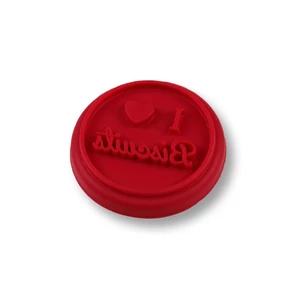 Szilikon Sütipecsét Fej – I Love Biscuits Design