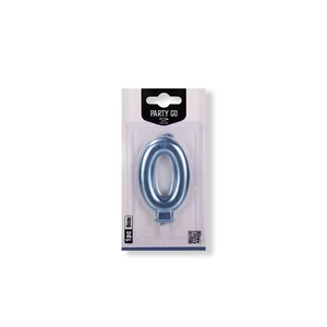 Kék fényes Party Go 0 számos gyertya