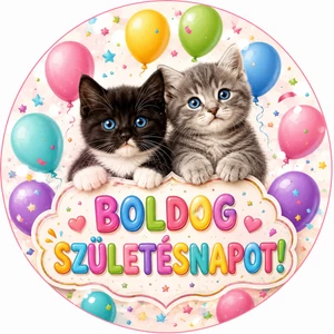 Kiscicák dobozban tortaostya