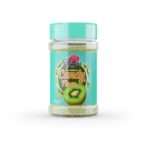 Kiwi ízesítésű vattacukor alapanyag 300 g