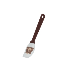 Maci mintás műanyag nyelű szilikon spatula
