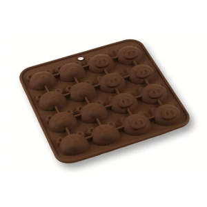 Malac és maci alakú csokoládé forma 