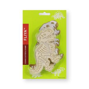 Műanyag T-rex dinó kiszúró forma