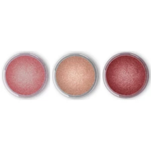 Ehető csillámpor válogatás (Pink Flamingó, Pezsgő Rózsaszín, Bíborvörös)