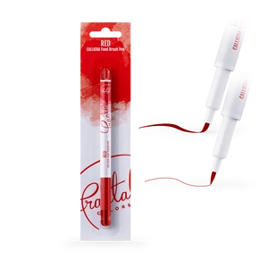 Piros Fractal ételfesték filctoll