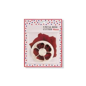 Rózsa készítő marcipán és fondant kiszúró