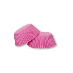 Rózsaszín színű 100 db-os muffin papír