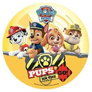 Sárga Mancs Őrjárat tortaostya