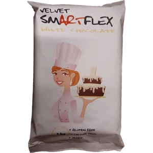 Smartflex Velvet fondant massza fehércsokoládé ízű 1 kg