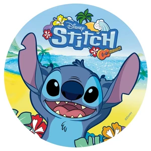 Stitch tortaostya, dekorációs cukorlap