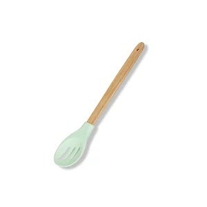 Konyhai Szedőkanál, Szilikon, Fa Nyéllel – Sütéshez és Főzéshez