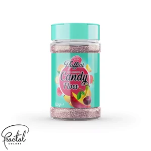 Tutti-frutti ízesítésű vattacukor alapanyag 300 g