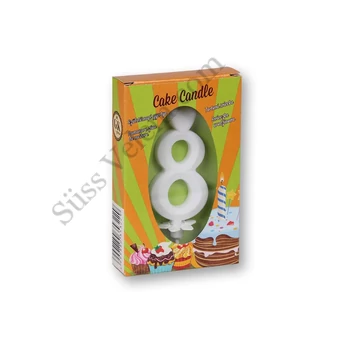 8 szülinapi számos gyertya