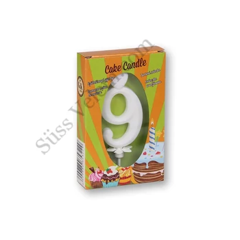9 szám gyertya