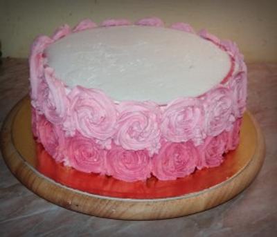 ombre torta 2 szín