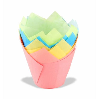 20 db 4 színű Dr Oetker tulipános muffin papír