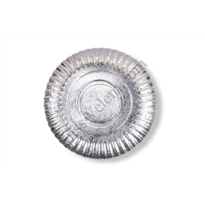 20 cm-es ezüst színű kerek tortaalátét
