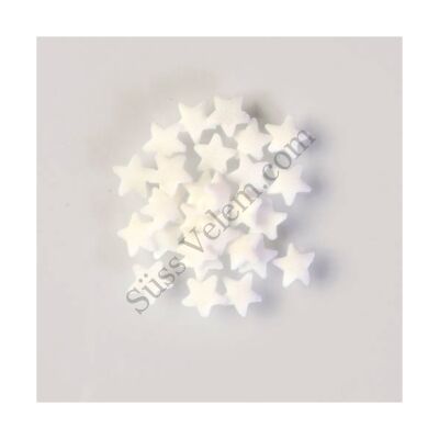 250 g fehér csillag alakú cukorkonfetti tortadekor