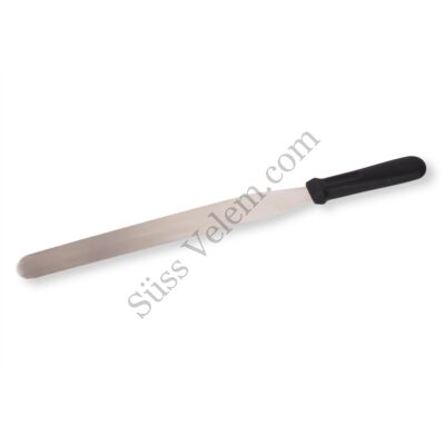 33 cm-es műanyag nyelű rozsdamentes cukrász spatula