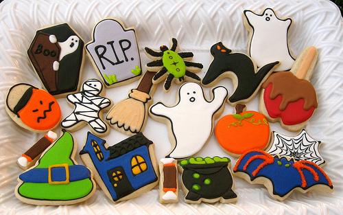Halloween kekszek